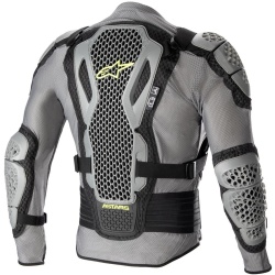 Protectie Corp Alpinestars Bionic Plus V2 Protection Jacket gri/negru/galben-fluo S - Img 2