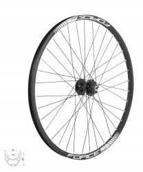Roata fata 28 Force Basic Disc 622x19