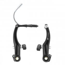 Set frane v-brake fata+spate Force Aluminiu, Negre, OEM
