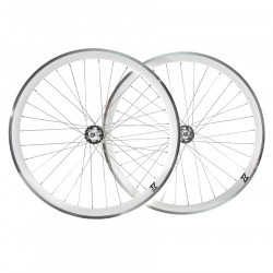 Set Roti Single Speed/Fixie SXT 700-32H 40 mm Alb