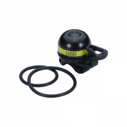 Sonerie pentru bicicleta BBB-14 Easyfit negru-portocaliu/galben/magenta