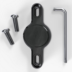Suport Apple AirTag pentru cadru Muc-Off Secure Tag Holder V2 Negru