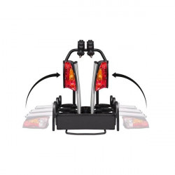 Suport biciclete Menabo Antares pentru 2 biciclete cu prindere pe carligul de remorcare, pliabil