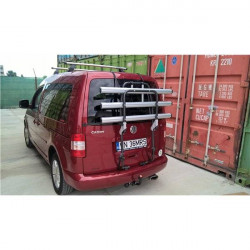 Suport biciclete Menabo Stand Up 3 pentru 3 biciclete cu prindere pe haion/portbagaj