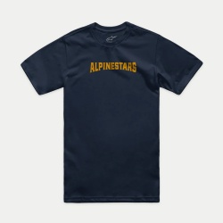 Tricou Alpinestars Stax CSF Tee Navy L - Img 2