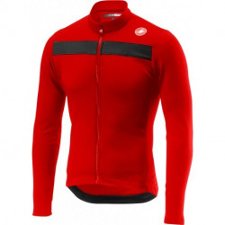 Tricou cu maneca lunga Castelli Puro 3 FZ, Rosu