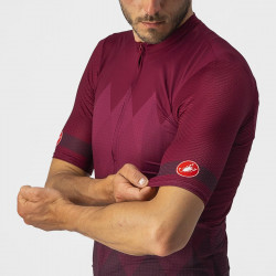 Tricou cu maneca scurta Castelli A Tutta Visiniu - Img 3