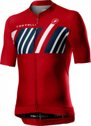 Tricou cu maneca scurta Castelli Hors Categorie Rosu - Img 1