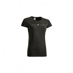 TRICOU DAMA CUBE WLS RIDER Black´n´white