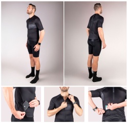 Tricou Force Sway maneci scurte Negru XXXL - Img 3
