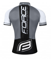 Tricou Force Team18 maneci scurte negru/alb - Img 2