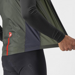 Vesta de vant Castelli Squadra Stretch Kaki - Img 3