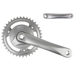 Angrenaj Metal/Aluminiu 1v SXT 38T 170 mm Silver - Img 4