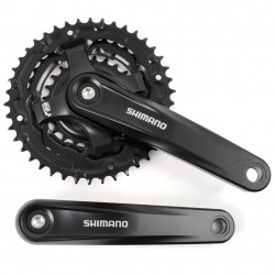 Angrenaj Shimano FC-TY701 42x34x24 brat 175mm negru fara CG