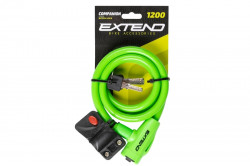 Antifurt cu Cheie EXTEND COMPANION 12x1200mm Lime - Img 3