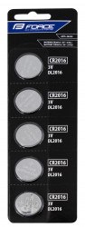 Baterii Force CR2016 3V 5 bucati