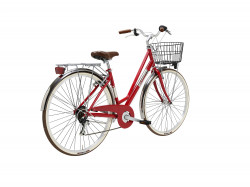Bicicleta Adriatica Panarea Lady 28 Rosu/Alb 450mm - Img 3