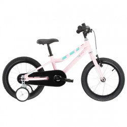 Bicicleta copii KROSS MINI 4.0 16" Pink-Aquamarine-Pink Glossy