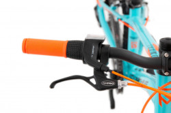 Bicicleta copii ROCK MACHINE Thunder 20 VB Albastru Neon-Portocaliu