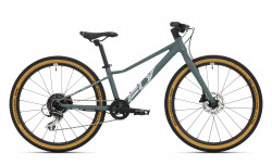 Bicicleta copii Superior FLY 24 DB Matte Trooper Green/Hologram Chrome