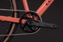 BICICLETA CUBE NUROAD ONE SPICYPAPAYA BLACK 2027 cadru L - roti 28 - Img 4
