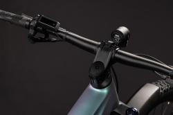 BICICLETA ELECTRICA CUBE REACTION HYBRID PRO 800 FE TRAPEZE POLARLIGHT BLACK 2027 cadru L (20") - roti 29 - Img 2