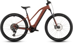 BICICLETA ELECTRICA CUBE REACTION HYBRID RACE 800 TRAPEZE AMBER BLACK - Img 2