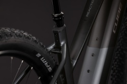 BICICLETA ELECTRICA CUBE REACTION HYBRID RACE 800 TRAPEZE SLABGREY CHROME 2027 cadru L (20") - roti 29 - Img 4