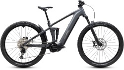 BICICLETA ELECTRICA CUBE STEREO HYBRID ONE22 PRO 800 SLABGREY CHROME 2027 cadru L (20") - roti 29