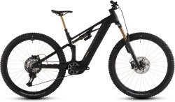 BICICLETA ELECTRICA CUBE STEREO HYBRID ONE44 HPC AT 800 CARBON GOLD - Img 3