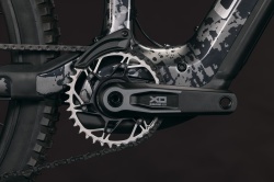 BICICLETA ELECTRICA CUBE STEREO HYBRID ONE44 HPC SUPER TM 800 GRAPHITEGLITCH GREY 2027 cadru L (20") - roti 29 - Img 4