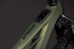 BICICLETA ELECTRICA CUBE STEREO HYBRID ONE44 HPC TM 800 REEDGREEN GILLS 2027 cadru L (20") - roti 29 - Img 3
