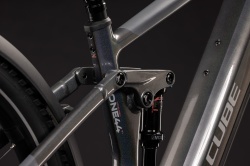 BICICLETA ELECTRICA CUBE STEREO HYBRID ONE44 SLX 800 FE PRISMASILVER GREY 2027 cadru L (20") - roti 29 - Img 4