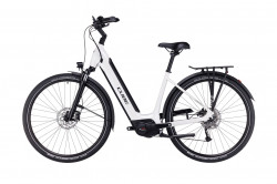 Bicicleta Electrica CUBE SUPREME SPORT HYBRID ONE 500 EASY ENTRY White Black