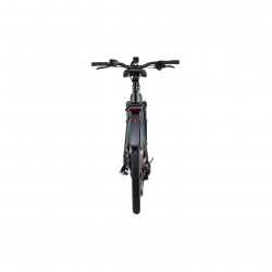 Bicicleta Electrica MTB Hardtail CUBE Kathmandu Hybrid EXC 750 Trapeze SilverGreen Black
