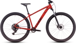 Bicicleta MTB Hardtail CUBE Aim Pro fireorange´n´black
