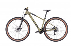 Bicicleta MTB Hardtail CUBE AIM RACE Olive Black