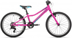 Bicicleta Rock Machine Catherine 20 VB 20 Roz Neon/Violet/Cyan Neon 9