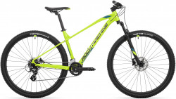 Bicicleta Rock Machine Manhattan 40-29 29 Galben Neon/Negru/Albastru Petrol