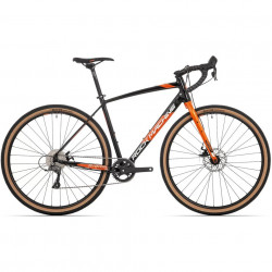 Bicicleta Sosea-Ciclocross ROCK MACHINE Gravelride 200 28 Negru-Portocaliu
