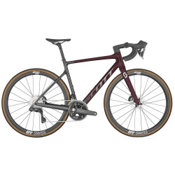 Bicicleta Sosea-Ciclocross SCOTT Addict SE Red Tint Carbon