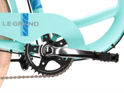 Bicicleta Trekking-Oras Le Grand Lille 1 Albastru
