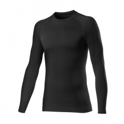 Bluza de corp cu maneca lunga Castelli Seamless Base Layer LS Negru