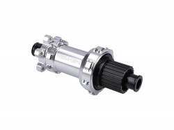 BUTUC SPATE NEWMEN FADE MTB 12X148 BOOST 6 BOLT 28H SILVER Micro Spline - Img 2