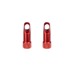 Capace valva presta Force cu unealta inclusa, aluminiu, alloy, rosu