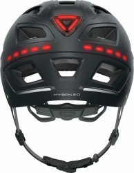 Casca ABUS Hyban 2.0 LED Signal Black Matt L