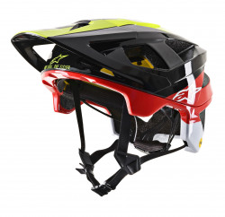 Casca Alpinestars Vector Tech Pilot Negru/Galben/Rosu
