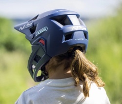 Casca copii MTB Full Face ABUS YouDrop FF Midnight Blue