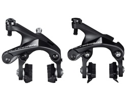 Clesti de frana Shimano Ultegra BR-R8100, fata & spate, CS-51, piulita ingropata 10.5mm si 18, 32mm, saboti R55C4