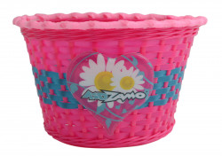 Cos Fata Plastic KIDZAMO Alb/Roz